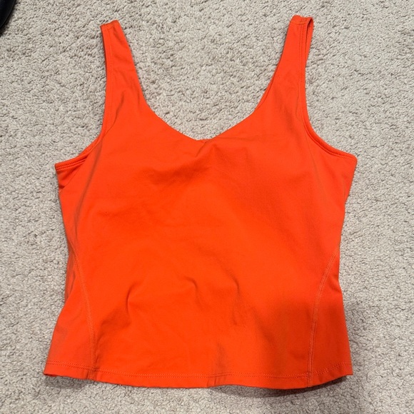 Women's Orange Tank Top - Picture 1 of 1